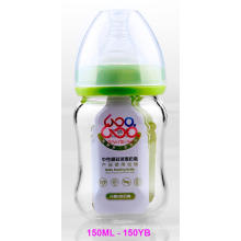 150ml Neutral Boroslicate Glass Baby Feeding Bottle